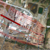 Using AnAqSim, an analytical element mdoel, to calculate groundwater mounding for wastewater permitting.